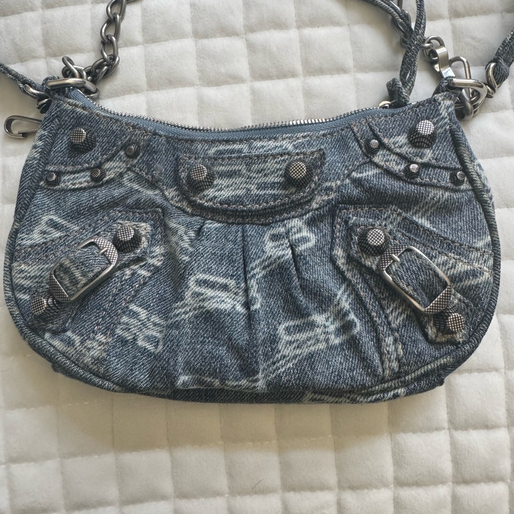 Balenciaga Denim crossbody Bag - Picture 2 of 8